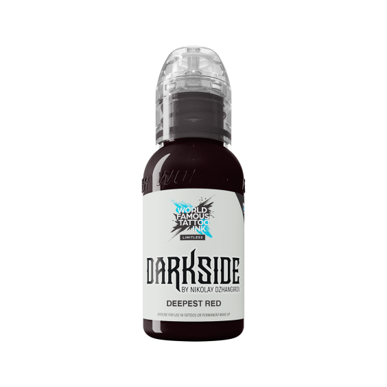 Tinta Para Tatuar World Famous Limitless - Nikolay Dzhangirov Deepest Red 30 ml