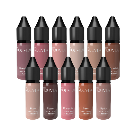 Pro Nouveau Pigments - Set Nipple Fairy 11x 15ml