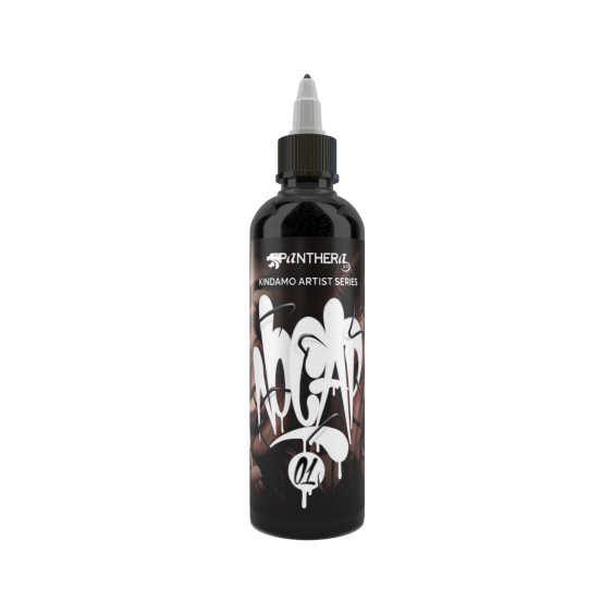 Panthera Black Ink x Kindamo - No Cap 01 - 150ml (EU REACH Version)