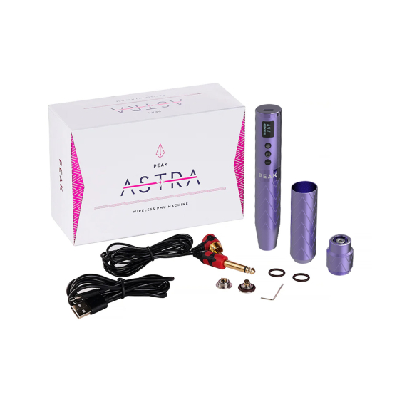 Peak Astra -  Máquina de PMU Inalámbrica con 2 baterías - Morada