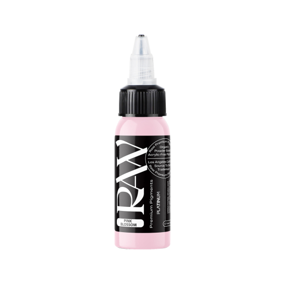 Raw Pigments Platinum - Pink Blossom Tattoo Ink - 30ml