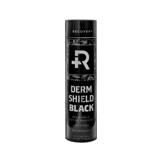 Recovery Derm Shield Venda Protectora Transparente - 25 cm x 7.3 m - Negra