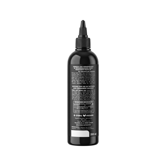 VOID Black Tattoo Ink 200ml (EU REACH)