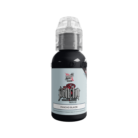 Tinta Para Tatuar World Famous Limitless - Pancho Black 30ml