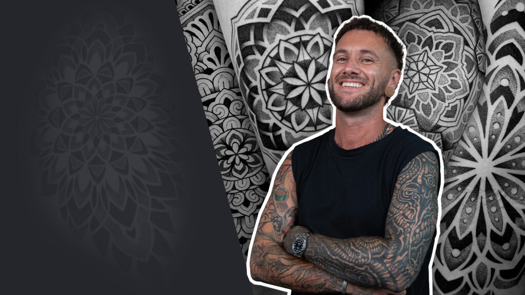 Cómo Hacer un Mandala Dotwork con Bintt