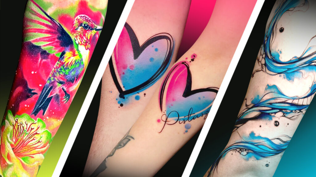 Colpi di Genio – I Migliori Tatuaggi ad Acquerello