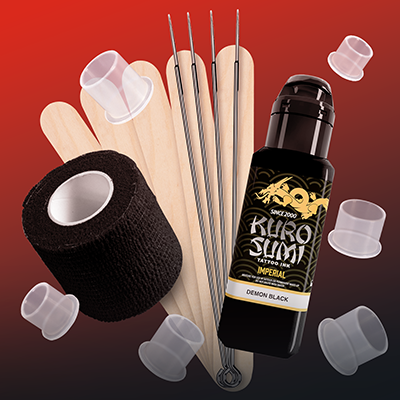 El Killer Ink Kit de Tatuaje Stick and Poke .