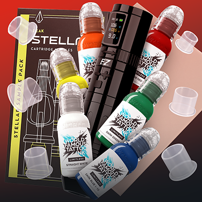 El Killer Ink Kit Inalámbrico Avanzado Trabajo a Color.