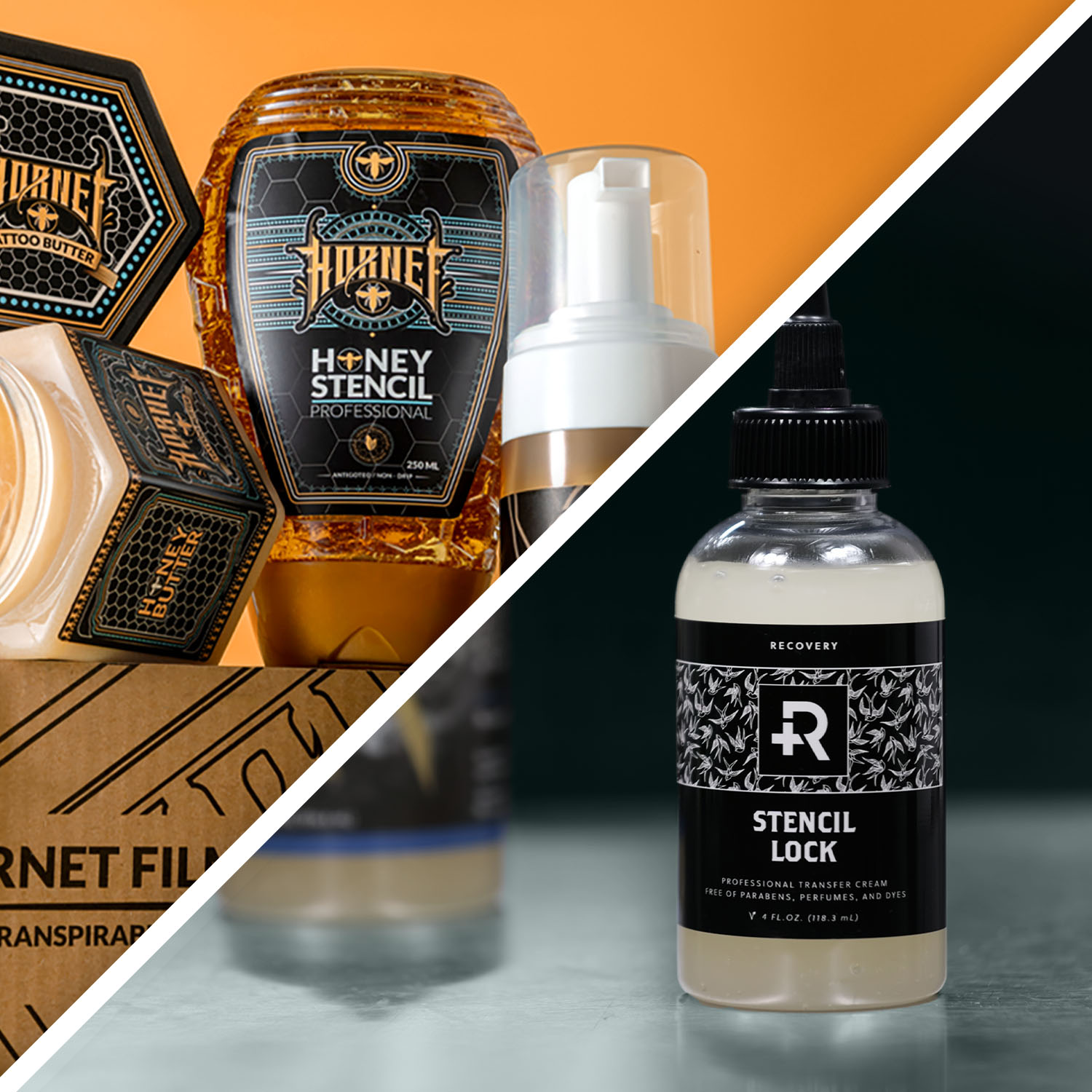 Suministros para esténciles Hornet Honey y Recovery