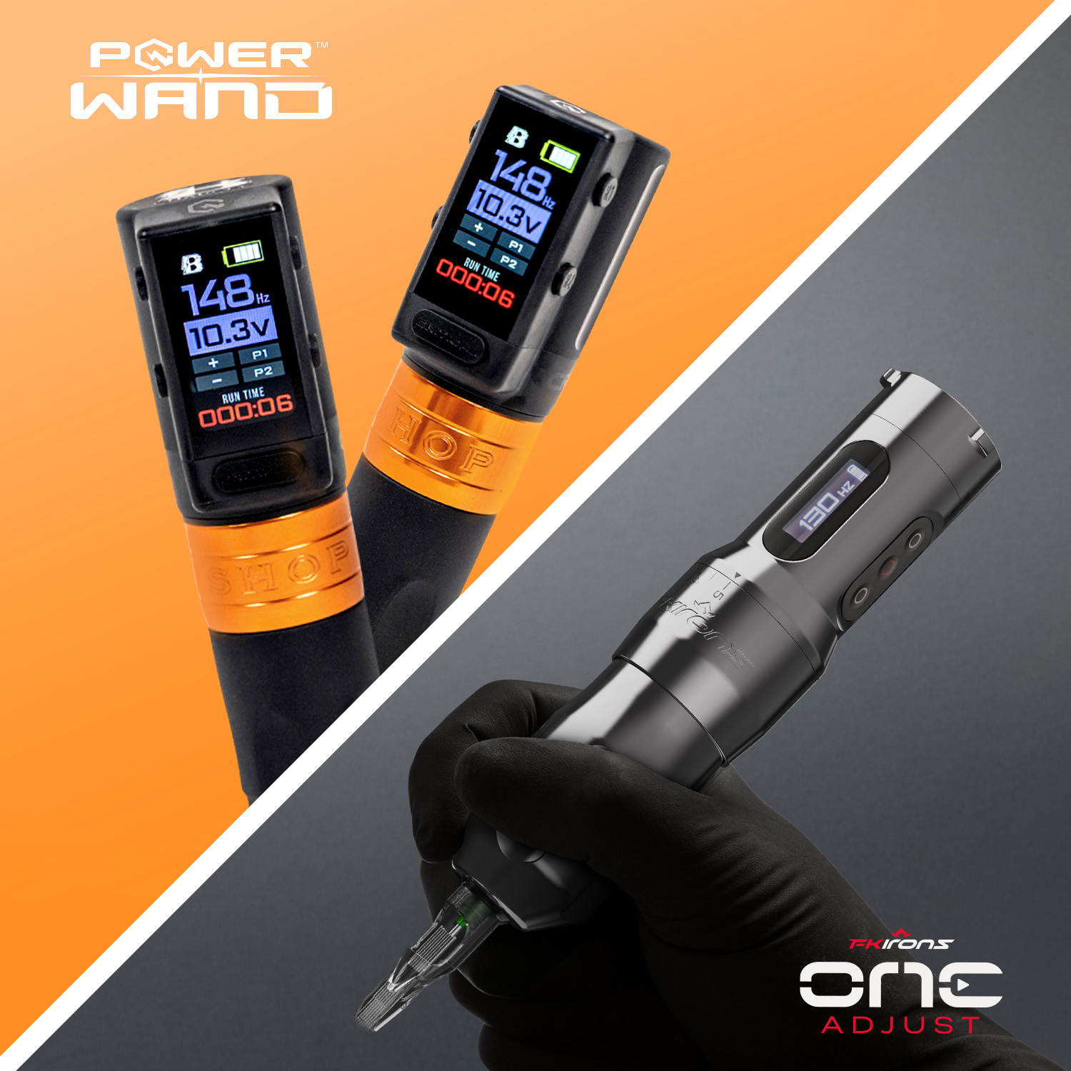 La Bishop Power Wand y la FK Irons One